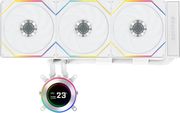 LIAN LI HYDROSHIFT II LCD-C 360 RGB TL FAN WHITE - AIO CPU LIQUID COOLER WITH TL RGB FANS