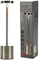 DICTRO LUX ΕΠΙΤΡΑΠΕΖΙΟ ΦΩΤΙΣΤΙΚΟ LED ΕΠΑΝΑΦ/ΝΟ 794952 ΑΣΗΜΙ