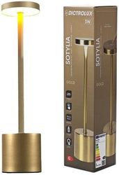 DICTRO LUX ΕΠΙΤΡΑΠΕΖΙΟ ΦΩΤΙΣΤΙΚΟ LED ΕΠΑΝΑΦ/ΝΟ 794953 ΧΡΥΣΟ