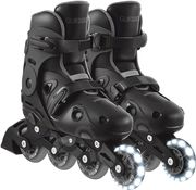 GLOBBER INLINE SKATES LIGHTS NO 34-37 BLACK (785-120)