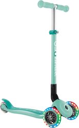 GLOBBER SCOOTER PRIMO FOLDABLE LIGHTS MINT (432-206-3)