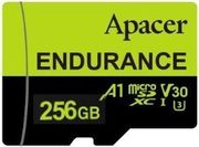 APACER ΚΑΡΤΑ ΜΝΗΜΗΣ MICRO SDHC APACER ENDURANCE 256GB UHS-I U3 V30