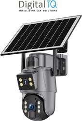 DIGITAL IQ ROBOCAM 4GS22 SECURITY CAMERA (DUAL LENS, PTZ, 4G, SOLAR PANEL)