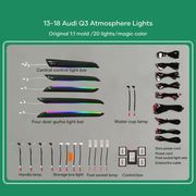 DIQ AMBIENT AUDI Q3 (8U) (DIGITAL IQ AMBIENT LIGHT FOR AUDI Q3 MOD. 2011-2018 WITH 20 LIGHTS)