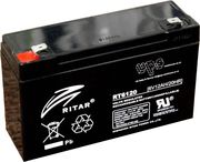 RITAR LEAD ACID BATTERY (RT6120) AGM 6V / 12AH - 150 / 50 / 93 MM TERMINAL1