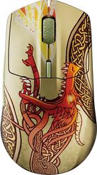 STEELSERIES CS2 DRAGON LORE EDITION WIRELESS RGB GAMING 18000 DPI GOLD