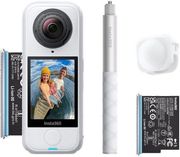 INSTA360 X4 AIR STARTER BUNDLE WHITE - LIGHTWEIGHT 8K 360 AI ACT CAM SELFIE STICK,2XBATTERY,LENS CA