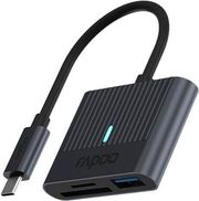 RAPOO SMART CARD READER RAPOO UCR-3001 USB-C BLACK