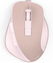 HAMA WM-500 WIRELESS MOUSE, ERGONOM., 6 BUTTONS, W/O CLICK NOISE, BATTERY, PINK
