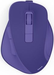 HAMA WM-500 WIRELESS MOUSE, ERGONOM., 6 BUTTONS, NO CLICK NOISE, BATTERY, PURPLE