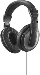 HAMA SHELL II HEADPHONES, OVER-EAR, LONG CABLE (2M), BLACK