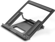 HAMA ''METAL'' LAPTOP STAND, 4-STAGE TILT, FOLDING, UP TO 40 CM (15.6''), GREY