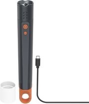 HAMA FLX1200-C LED TORCH, RECHARGEABLE, SHOCKPROOF, ALU, 4 MODES + SOS, ZOOM