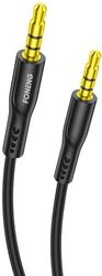 AUDIO AUX CABLE FONENG BM22 3.5MM/3.5MM 1M BLACK