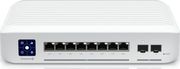 UBIQUITI SWITCH UNIFI 8XRJ45 2,5G/2XSFP+ 10G MANAGED POE+ WALL-MOUNTABLE, 1,3'' TOUCHSCREEN, 120W POE