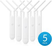 UBIQUITI ACCESS-POINT UNIFI MESH UAP-AC-M 802.11AC (5ER-PACK) WITHOUT POE ADAPTER / NO POWER SUPPLY