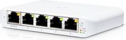 UBIQUITI SWITCH UNIFI 5XRJ45 GBIT COMPACT (INKL. NT) POWERED BY 802.3AF/AT POE OR USB TYPE C