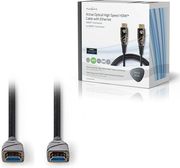 NEDIS CVBG3400BK300 ACTIVE OPTICAL HIGH SPEED HDMI CABLE WITH ETHERNET 4K@60HZ 18 GBPS 30.0M