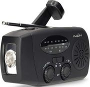 ΕΠΑΝΑΦΟΡΤΙΖΟΜΕΝΟ ΑΝΑΛΟΓΙΚΟ ΡΑΔΙΟΦΩΝΟ NEDIS RDFMCR2000BK EMERGENCY RADIO AM/FM BLACK