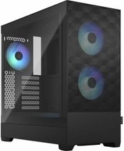CASE FRACTAL DESIGN POP AIR RGB BLACK TG CLEAR TINT MINI TOWER
