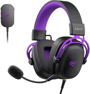 HAVIT H2002C+U HEADSET GAMING BLACK PURPLE