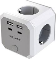 BLITZWOLF BW-EC2 8-IN-1 POWER CUBE (4XAC / 2 X USB-A / 2 X USB-C)
