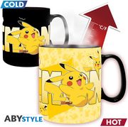 ABYSSE NINTENDO: POKEMON - PIKACHU HEAT CHANGE MUG (460ML)