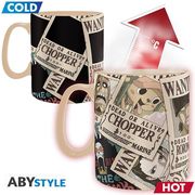 ABYSSE: ONE PIECE - WANTED HEAT CHANGE MUG (460ML)
