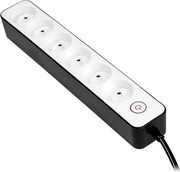 BORMANN BCR1013 ΠΟΛΥΜΠΡΙΖΟ 6 ΘΕΣΕΩΝ ΣΟΥΚΟ 3X1.5MM ΜΕ ΔΙΑΚΟΠΤΗ