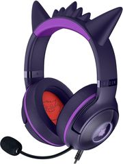 RAZER KRAKEN KITTY V2 OVER EAR GAMING HEADSET USB POKEMON GENGAR
