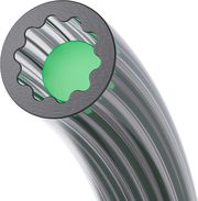 CREALITY STAR-SHAPED LOW-RESISTANCE PTFE TUBE 4M &amp; CUTTER - FOR ALL FDM PRINTERS