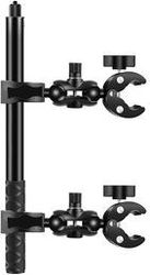 MOTORCYCLE/BICYCLE MOUNT PULUZ WITH TWO CLAMPS AND SELFIE STICK 150 CM