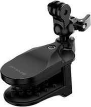 HELMET MOUNT PULUZ FOR ACTION CAMERAS (DJI ACTION, GOPRO HERO)(BLACK)