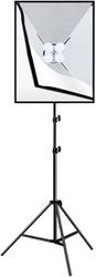 PULUZ ΣΕΤ ΣΤΟΥΝΤΙΟ ΦΩΤΟΓΡΑΦΙΣΗΣ PU5071EU, SOFTBOX LED 50X70CM, ΤΡΙΠΟΔΟ, ΛΑΜΠΕΣ LED X4