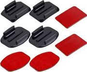 SET OF PULUZ STICKERS AND MOUNTS FOR SPOT CAMERAS INCLUDING INSTA360 X4/X5/DJI OSMO ACTION 5 PRO.