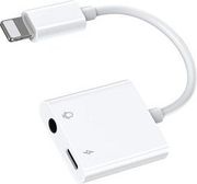 AUDIO ADAPTER LIGHTNING / 3.5 MM JOYROOM S - Y105 (WHITE)