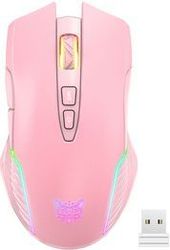 ONIKUMA CW905 PINK WIRELESS GAMING MOUSE 2.4G