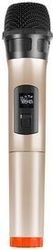 WIRELESS DYNAMIC MICROPHONE UHF PULUZ PU628J 3.5MM (GOLD)