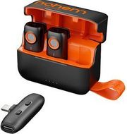 HOHEM MICROPHONE HOHEM (2TX + 1RX +CHARGING CASE ) LIGHT