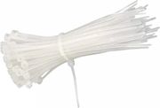 CABLEXPERT NYLON CABLE TIES 150X3,6MM FROST+UV RESISTANT (100PCS/BAG) WHITE NYTFR-150X3.6-W