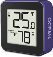 LIFE ALU MINI OCEAN ΨΗΦΙΑΚΟ ΘΕΡΜΟΜΕΤΡΟ/ ΥΓΡΟΜΕΤΡΟ 221-0277