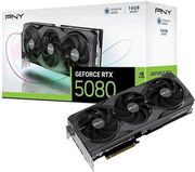 VGA PNY NVIDIA GEFORCE RTX 5080 TRIPLE FAN 16GB GDDR7 RETAIL