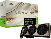 VGA MSI NVIDIA GEFORCE RTX 5070 INSPIRE 3X OC 12GB GDDR7 RETAIL