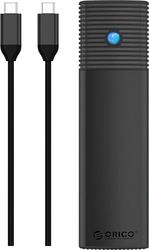 ORICO ENCLOSURE SSD ORICO PWM2 FOR SATA M.2 NGFF BLACK