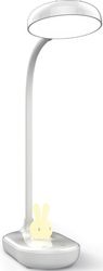 FOREVER LIGHT DESK LED LAMP 4,5W WITH BUNNY LIGHT PURE FLB-30 ASTRID WHITE