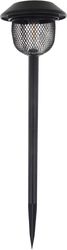 FOREVER LIGHT SOLAR LED LAMP STEEL POST SUNARI FLS-30 BLACK