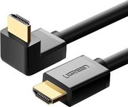 UGREEN HDMI CABLE ANGLED 4K 1M BLACK