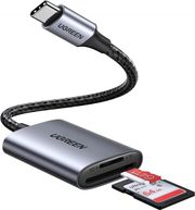 UGREEN TYPE-C CARD READER CM401 SD + MICROSD GREY