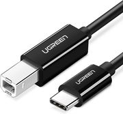 UGREEN US241 TYPE-C PRINTER CABLE USB-B 1M BLACK