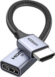 UGREEN HD165 VIDEO ADAPTER HDMI TO HDMI 8K GREY